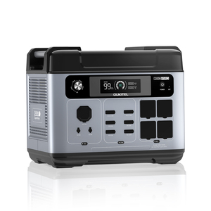 Générateur solaire portable OUKITEL P2001E Pro, batterie LiFePO4 2048Wh, 3200W, 6400W en crête, charge rapide 1800W, charge solaire 1000W - Product Image 2