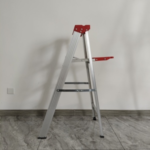 <span class=keywords><strong>Escalera</strong></span> <span class=keywords><strong>de</strong></span> Aluminio Portátil Tipo A <span class=keywords><strong>de</strong></span> Una Sola Cara con Certificación CE para Interiores y Exteriores - Product Image 5