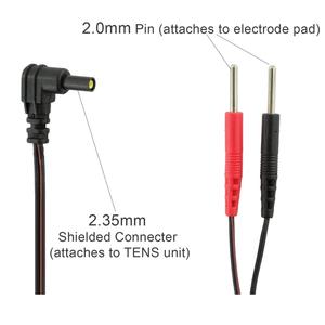 Kabel dan Adaptor Elektroda Pengganti <span class=keywords><strong>Tens</strong></span> <span class=keywords><strong>Snap</strong></span> Pin untuk Menghubungkan Kabel Unit <span class=keywords><strong>Tens</strong></span> - Product Image 6