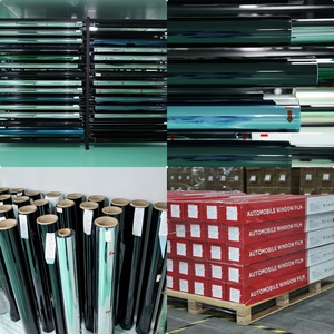 Film solaire nano-céramique noir pour vitres de <span class=keywords><strong>voiture</strong></span>, isolation thermique élevée 1,52x5m, contrôle solaire, film pour pare-brise latéral, vente en gros - Product Image 4