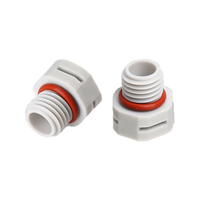 ML ML-NP-M12 High Quality M12 Nylon Waterproof Breathable Silicone Seal Valve Vent Plug Gas Manual Operation Black/Gray Pressure