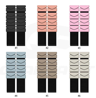 Bracelets lestés en silicone imperméables pour la musculation des poignets et des chevilles