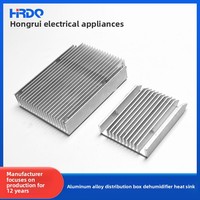 Source industrielle CNC profilé en aluminium radiateur oxydation LED aluminium pour distribution déshumidificateur dissipateur de chaleur coupe
