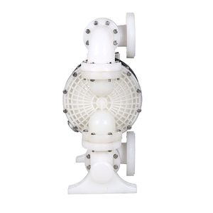 Pompes pneumatiques à diaphragme en plastique PP, transfert de produits chimiques, résistance aux acides, double pompe à commande pneumatique QBY-K80 Plast - Product Image 5