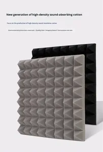 Panneaux acoustiques en mousse pour hôtel, vente directe d'usine MOTNS, 50x50, pyramide, ignifuges, NRC 0.8, design traditionnel, insonorisation 25/50 mm - Product Image 3