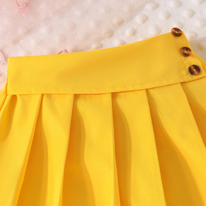 Conjuntos de Ropa de Verano para Niñas Pequeñas de 3 a 8 Años, con Flores Bordadas en Malla y Manga Corta - Product Image 4