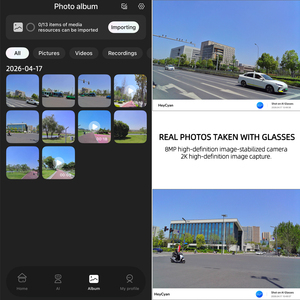 Gafas Inteligentes CY01 con IA, Cámara, Llamadas Inalámbricas BT, Traducción, Música, WiFi, Foto y Video de 8 Megapíxeles, Gafas de Sol Inteligentes 2026 - Product Image 2