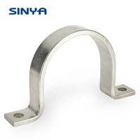 Collier de serrage pour tube en acier inoxydable, collier de serrage simple pour tuyau 1 1/2-4, collier de serrage pour ligne d'instruments, collier de serrage pour tuyau en acier inoxydable, fabricant chinois de colliers de serrage pour tuyaux