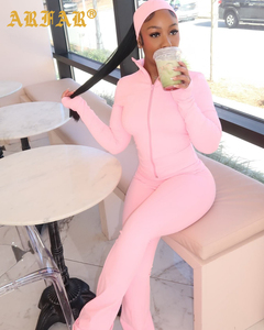 <span class=keywords><strong>Ensemble</strong></span> de vêtements de <span class=keywords><strong>sport</strong></span> pour femmes, fabricant, logo personnalisé Y2k, veste d'entraînement hautement extensible, leggings de yoga sans couture, ensembles de vêtements de <span class=keywords><strong>sport</strong></span> rose - Product Image 2