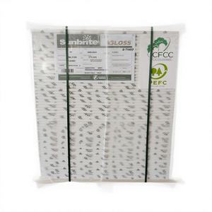 NEVIA/HIKOTE /Sunbrite High Quality Double Coated C2S Art <b>Paper</b> for Packaging with Chemical Pulp and Offset Printing - Product Image 1
