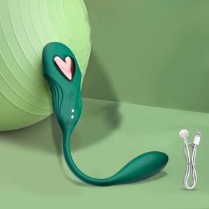 Vibrateur en silicone + ABS pour femmes, vibrateur en forme de cœur, vibrateur portable, œuf vibrant, vibrateur de masturbation, rechargeable par USB, coffret cadeau - Product Image 4