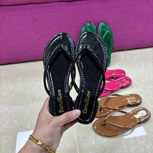 Verano Pvc Eva cuero impermeable marrón negro blanco <span class=keywords><strong>X</strong></span> diseño señora zapatillas Sandales Eva zapatos abiertos chanclas zapatillas - Product Image 4
