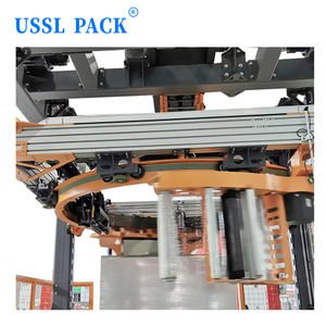 Máquina Envolvedora Automática Rotativa X1300 con Film Estirable para Envolver Cartones <span class=keywords><strong>de</strong></span> Alimentos y Bebidas en Palés - Product Image 3