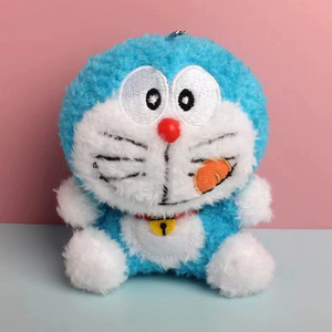Autêntico <span class=keywords><strong>Doraemon</strong></span> Doll Doramei Plush Pendurado Máquina Cat Keychain Doll Bag Pendurado Acessórios - Product Image 2