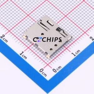 SIM304-ZYD7AH1.37 SIM Card Connector SMD Connector Self-Return Type Nano SIM Card Card Holder 1.37mm - Product Image 1