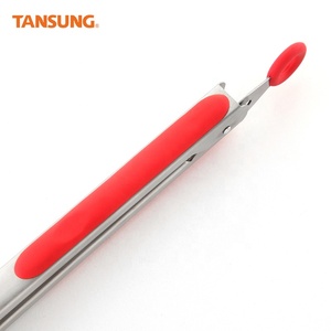 <span class=keywords><strong>Amazon</strong></span> Meilleur Vendeur En Acier Inoxydable Pinces de <span class=keywords><strong>Cuisine</strong></span> En Silicone - Product Image 4
