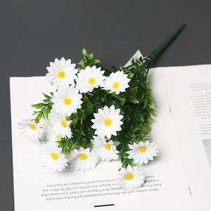 Un crisantemo di erba selvatica molto realistico adatto per la progettazione di decorazioni per feste di nozze da soli fabbrica di fiori artificiali - Product Image 3