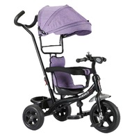 Trike en caoutchouc pour enfants/tricycle de marche pour bébé depuis 2 à 6 ans/article populaire tricycle en plastique vélo pour bébé et enfants