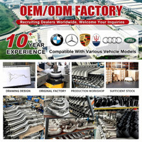 Downpipe KM SS304 Euro 6 High Flow Catted untuk BMW M5 F90 S63 4.4T V8 dengan Pelindung Panas, Peningkatan Performa