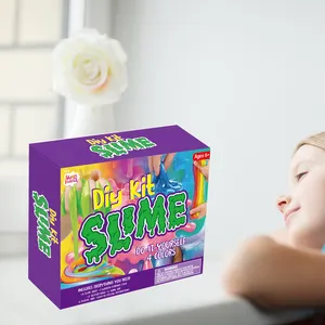 Kit de science Offre Spéciale jouets non toxiques bricolage à la main mastic cristal boue Slime faisant Kit pour les enfants
