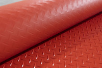 Wasserdichte PVC-Garagenbodenmatte Rutschfester Gummibodenbelag