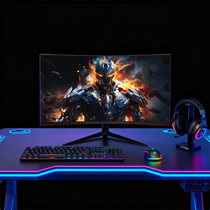 Vente directe, <span class=keywords><strong>écran</strong></span> 27 pouces 2K HD, 180 Hz, temps de réponse de 1 ms, <span class=keywords><strong>écran</strong></span> <span class=keywords><strong>incurvé</strong></span> ultra-large sans cadre professionnel <span class=keywords><strong>pour</strong></span> jeux électroniques, ordinateur de bureau - Product Image 1