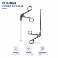 Pinza de Sutura para Artroscopia Recta 0 °   Instrumento Quirúrgico de Acero Inoxidable de 165 mm para Cirugía Mínimamente Invasiva OEM