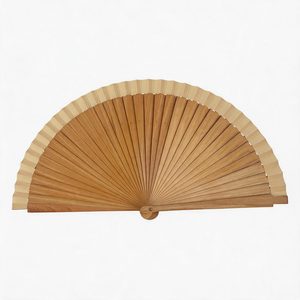 Abanicos Plegables <span class=keywords><strong>de</strong></span> Bambú Hechos a <span class=keywords><strong>Mano</strong></span> <span class=keywords><strong>de</strong></span> Alta Calidad con Impresión Personalizada, Abanicos <span class=keywords><strong>de</strong></span> <span class=keywords><strong>Madera</strong></span> Natural - Product Image 1