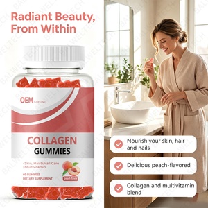 Suplemento de Colágeno Vegano de Marca Privada OEM para Blanquear la Piel y Estimular el Crecimiento del Cabello, con Biotina y Vitaminas C y E para Cabello, Piel y Uñas - Product Image 3