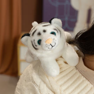 Couverture en peluche <span class=keywords><strong>Tigre</strong></span> pour enfants, matière en peluche super douce, couleurs personnalisables, cadeau promotionnel - Product Image 1