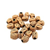 FUJIACross-Border Wholesale  Wood Large-Hole Beads Dreadlock Hair Extension Rings Resin Plastic DIY Jewelry Accessories