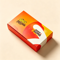 Caja Plegable Desechable con Logotipo Personalizable, de Doble Apertura, Tres Compartimentos, Gran Capacidad, Impresión a Color para Pollo Frito