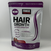 Gummies à la biotine pour la croissance des cheveux, nourrissent les racines, réduisent la chute des cheveux, améliorent la qualité des cheveux, complément à mâcher, étiquette privée OEM