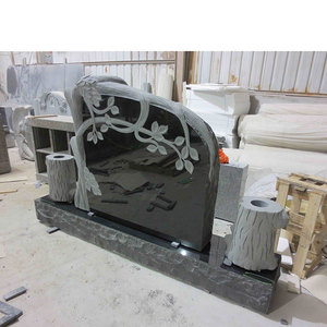Hot Sale Granite Tree Carving Monument Headstone Designs - Product Image 2