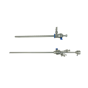 Set isteroscopio completo 302mm, 2.9mm, 30 ° con elemento di lavoro, guaina, pinza - Product Image 2