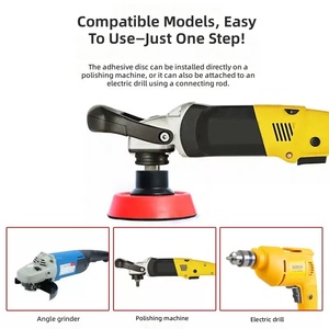 SiYu Suporte de Lixa de 3 Polegadas (75mm) com Fixação por Gancho e Laço para Polidora Automotiva - Product Image 4