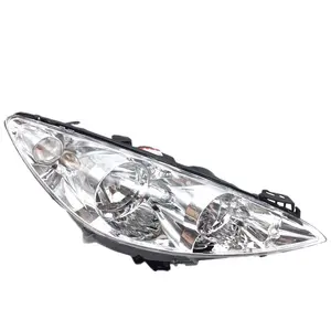 Fábrica Venda caraccessories auto sistemas de iluminação halogênio & xenon LED farol de montagem farol para 2008-2013 Peugeot 408