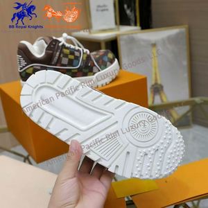 Zapatillas Deportivas TRAINER MAXI de Alta Calidad, Unisex, de Diseño, de Cuero, Casuales, con Cordones, de Lujo, Planas, para Caminar, Correr y Hacer Deporte - Product Image 5