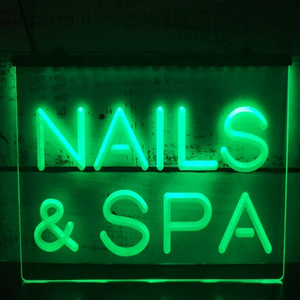 Oem dịch vụ tùy chỉnh cửa hàng kinh doanh Logo Nail neon ánh sáng Salon Beauty Nail cửa hàng dấu hiệu trang trí cho cửa hàng trang trí - Product Image 4