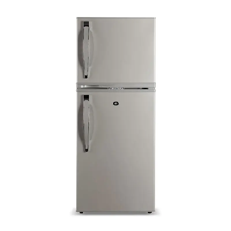 Home use 125L mini fridge Double Door upright refrigerator combined freezer and refrigerators