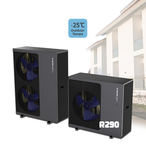 Power World high copd r290 pompe à chaleur 11kw EVI mono lock DC onduleur conduit source d'air pompe à chaleur - Product Image 6