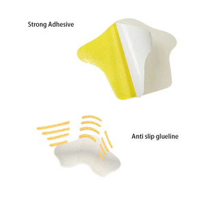 Soins des pieds poignées de talon Inserts de coussin de talon pour chaussures amples coussinets de talon protecteur pour glisser frottant les ampoules douleur au pied - Product Image 3