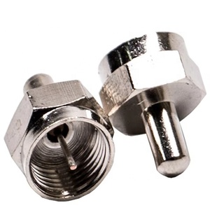 2GHz Straight Nickeling RF Coaxial <span class=keywords><strong>75</strong></span> Ohm F Macho Carga - Product Image 1