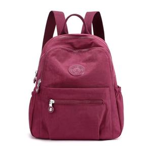 Mochila De tela de nailon <span class=keywords><strong>para</strong></span> mujer, morral escolar a la moda <span class=keywords><strong>para</strong></span> chica y mujer, bandoleras de viaje <span class=keywords><strong>para</strong></span> <span class=keywords><strong>adolescentes</strong></span>, <span class=keywords><strong>2022</strong></span> - Product Image 5