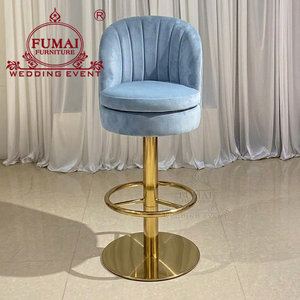 Chaises de cuisine Tabouret de bar pivotant moderne Tabourets de restaurant - Product Image 2