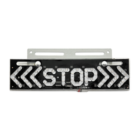 Feu arrière universel à flèche LED pour remorque, montage en surface, clignotant, frein, pour moto et camion