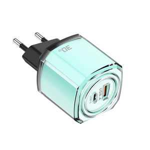 Chargeur mural USB PD Type C transparent 12W, chargeur rapide pour téléphone portable - Product Image 4