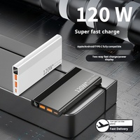 Batterie Li-Polymère 22,5W à Charge Rapide 30000mAh avec Chargeur Solaire 10W, Portable, Vente Directe Usine