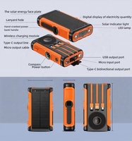 Cargador Solar de 30w, Banco de Energía de 30000 mAh, Carga Rápida de 50000 mAh, Energía Solar Magnética