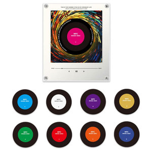Reproductor de Música NFC Personalizado con Imán para Refrigerador, Discos Reemplazables, Caja de Música NFC con <span class=keywords><strong>Foto</strong></span> Personalizada - Product Image 1
